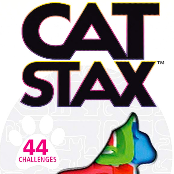 CatStax Logikspiel mit Katzenpuzzleteilen
