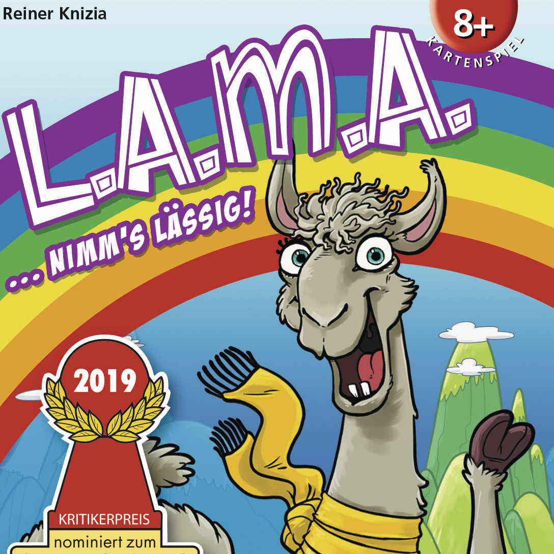 Lama Kartenspiel nominiert zum Spiel des Jahres 2019
